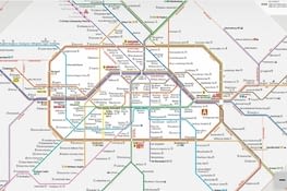 Carte des transports en commun