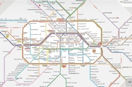 Carte des transports en commun