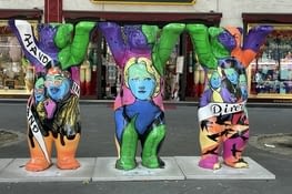 L’ours dans les rues