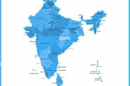 Carte Inde - Sri Lanka