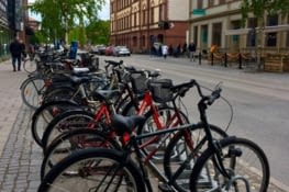 Et envahie par les vélos !