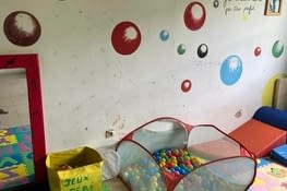 Une partie de la salle d'éveil