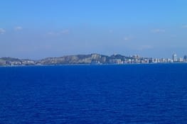 l'Adriatique et la cote albanaise qui se rapproche