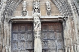 Portes de l eglise de st come