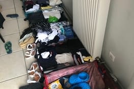 Les 4 valises de 23kg sont presque complètes