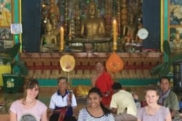 Visite d'un temple