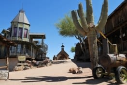 La bucolique main-street de Goldfield