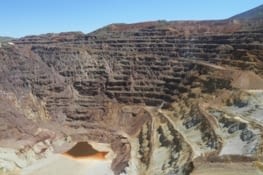 Un aperçu de la gigantesque exploitation minière dans la région