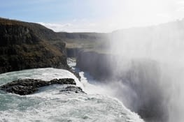 La puissance de cette cascade