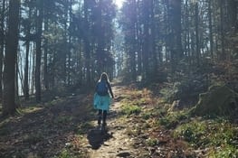 C'est parti pour l'ascension jusqu'au Sanctuaire du Mont Saint-Odile