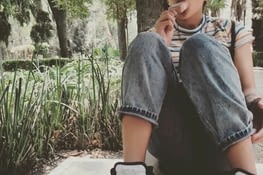 Ensuite j'ai mangé de la glace, c'était délicieux.