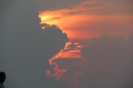 Couché de soleil...