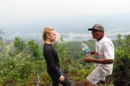 Mirador au dessus de la forêt amazonienne