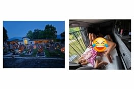 Cimetière de Sorico by night et la 1/2 tribu empilée 🤣