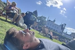 Sieste au parc Tivoli