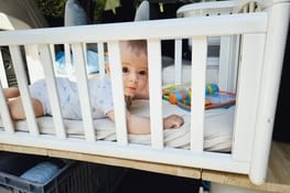 Maïa y a déjà fais sa sieste