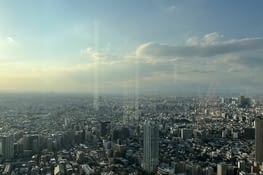 Le mont Fujiyama toujours aussi timide