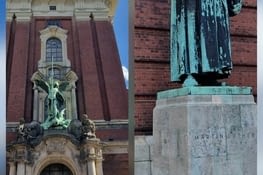 L'extérieur de l'eglise St Michel