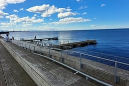 Les pontons pour le bain