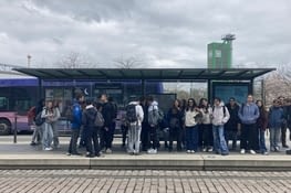 en route vers le centre-ville