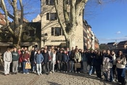 Les troisièmes dans le quartier des Tanneurs