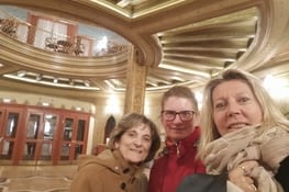 Rencontre avec Gabi au café du vieux et magnifique cinéma