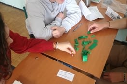 Construire un parcours avec des lego