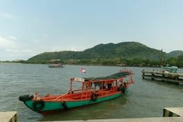 Le bateau pour les virées dans les îles
