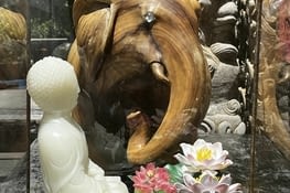 Moine en méditation