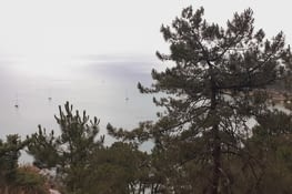 Entre la pointe de Morgat et le cap de la chèvre...