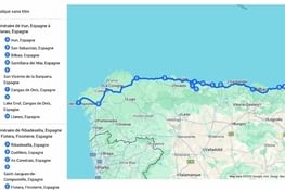 idée de 1er circuit en Espagne