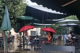 La pluie à Saint Gilles