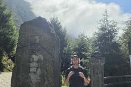 Départ de la randonnée