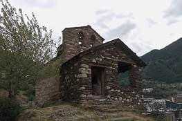 L'église romane de Sant Romà, consacrée en 1164.