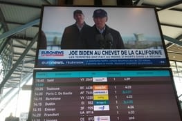 J'ai pris l'avion de Lyon