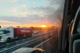 Le bus a roulé toute la nuit
