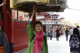 La lanterne de la Kaminari-mon, la porte du tonnerre