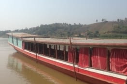 Notre embarcation pour la journée