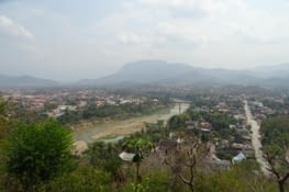 Depuis la colline Phu Si