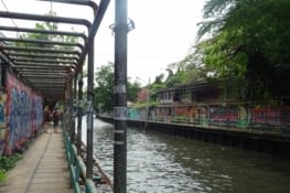 L'un des canaux de Bangkok