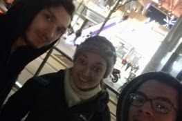 Arrivée chez Hector, repas dans le quartier de Gerland à Lyon