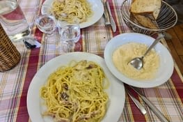 Spaghettis carbonaras