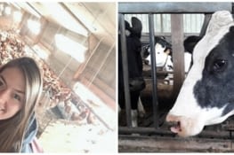 With Wendy, a friend of ours during the visit !