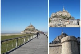 The Mont-Saint- Michel !