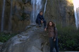 La cascade d'environ 24 mètre haut