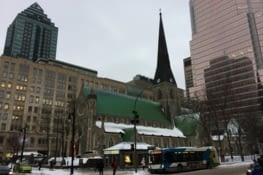 La cathédrale Christ Church de Montréal