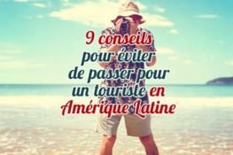 Objectif Numéro 1 : ne pas faire les gros touristes ...