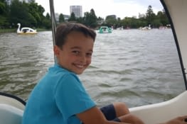 Le pédalo au parc Ueno