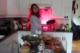 On fait des pancakes pour remercier Ulysse et ses colocs