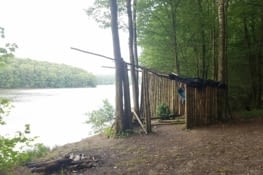 "Bivouac" en hamac pour la nuit, au calme...